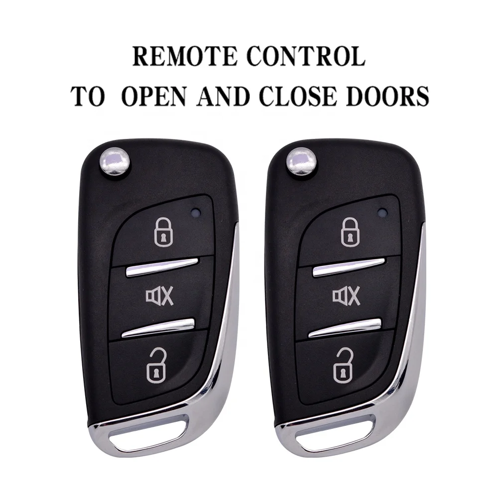 One way car alarms system with smart phone APP control Trunk Release System Remote Central Lock Car
