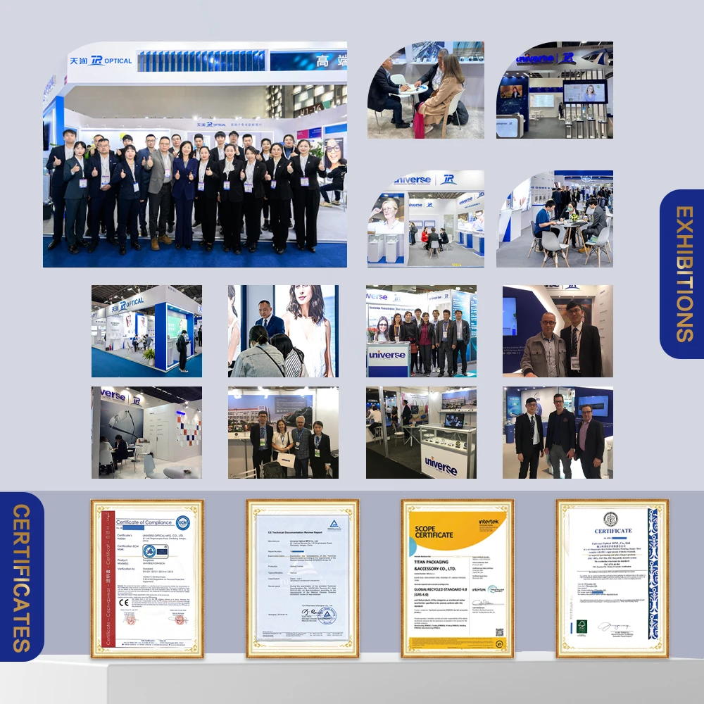 Tint Lens Factory Colorful Sunglasses Lens Prescription Tinted Optical Lenses