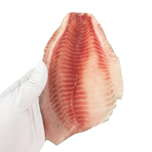 Hot Selling IQF Frozen Tilapia  Fish Fillet IVP Pack Export Tilapia Fillet For Europe Market