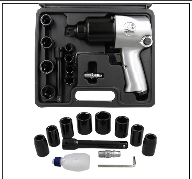 Good service factory supply pneumatic wrench air 1/2 impact wrench suit