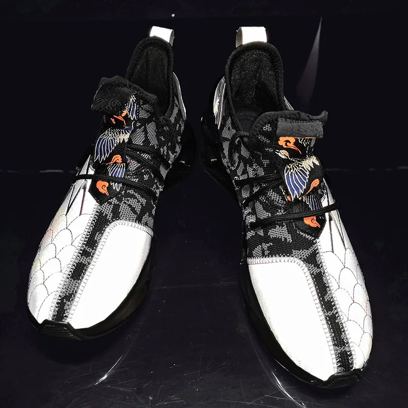 fashion footwear moccasin italian walking big size flats joggers 2023 custom walking style shoes casual sneaker for men