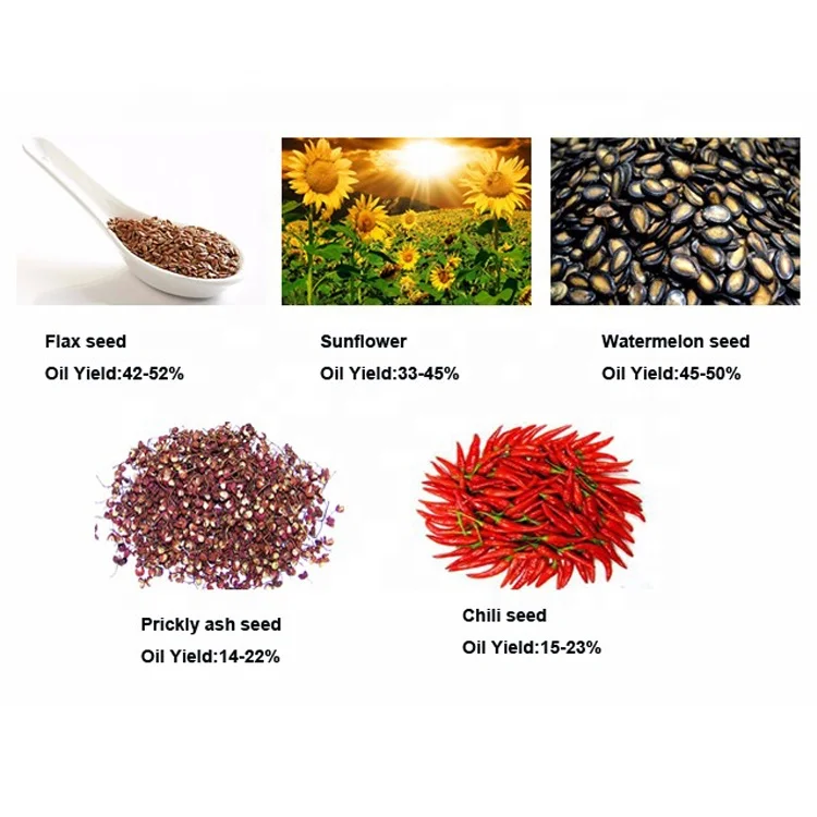 New Product Sunflower Mini Olive Argan Manual Sesame Oil Press Roaster Machine Gas Frying Pan
