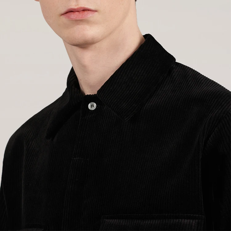 New Look 2020 Wholesale High Quality Cheap Leisure Casual Shirts Full Plus Size Overshirts Corduroy Fashion Men Shirt