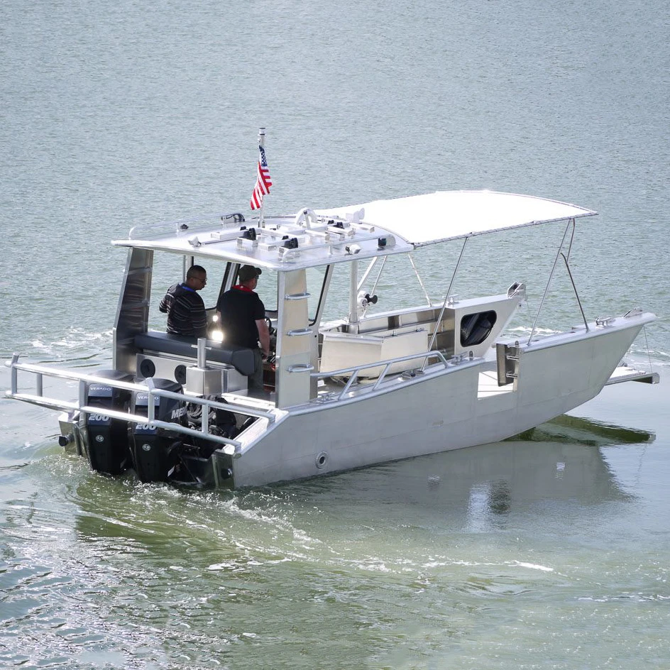Kinocean New Hot Selling Products Aluminum Rowing Fishing Boat Yacht Factory Sale Direct