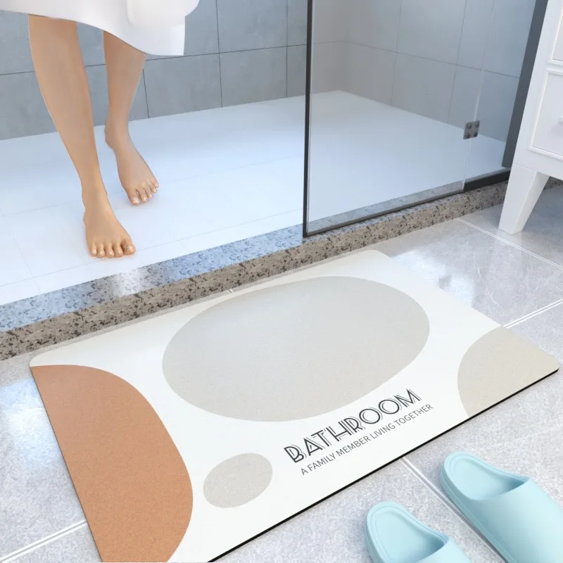 Wholesale Hot Selling Quick Drying & Non-Slip Absorbent Floor Mats for Home Anti Slip Water Absorbent Bath Mat