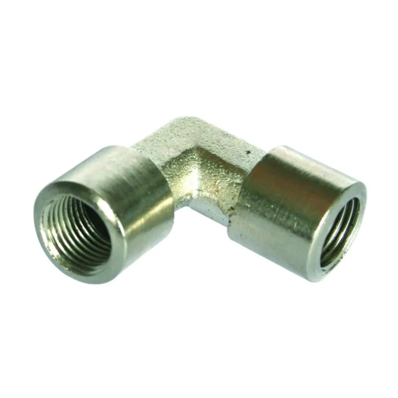 STNC Popular SP07 1/8-1/4 Hexagon Head Male Female Stretcher Brass Plated Nickel Transition Fitting Of Pneumatic Parts