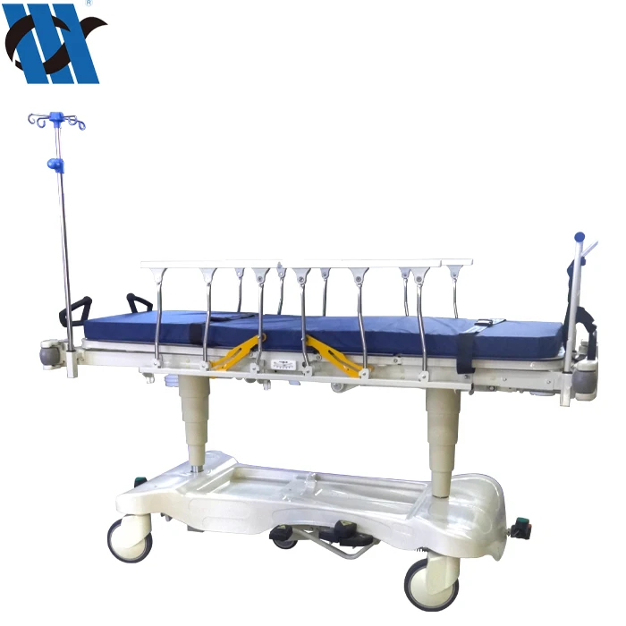 BDEC04B Youngcoln Factory Wholesale Multifunction Patient Transfer Hydraulic Platform Operation Connecting Stretcher Trolley