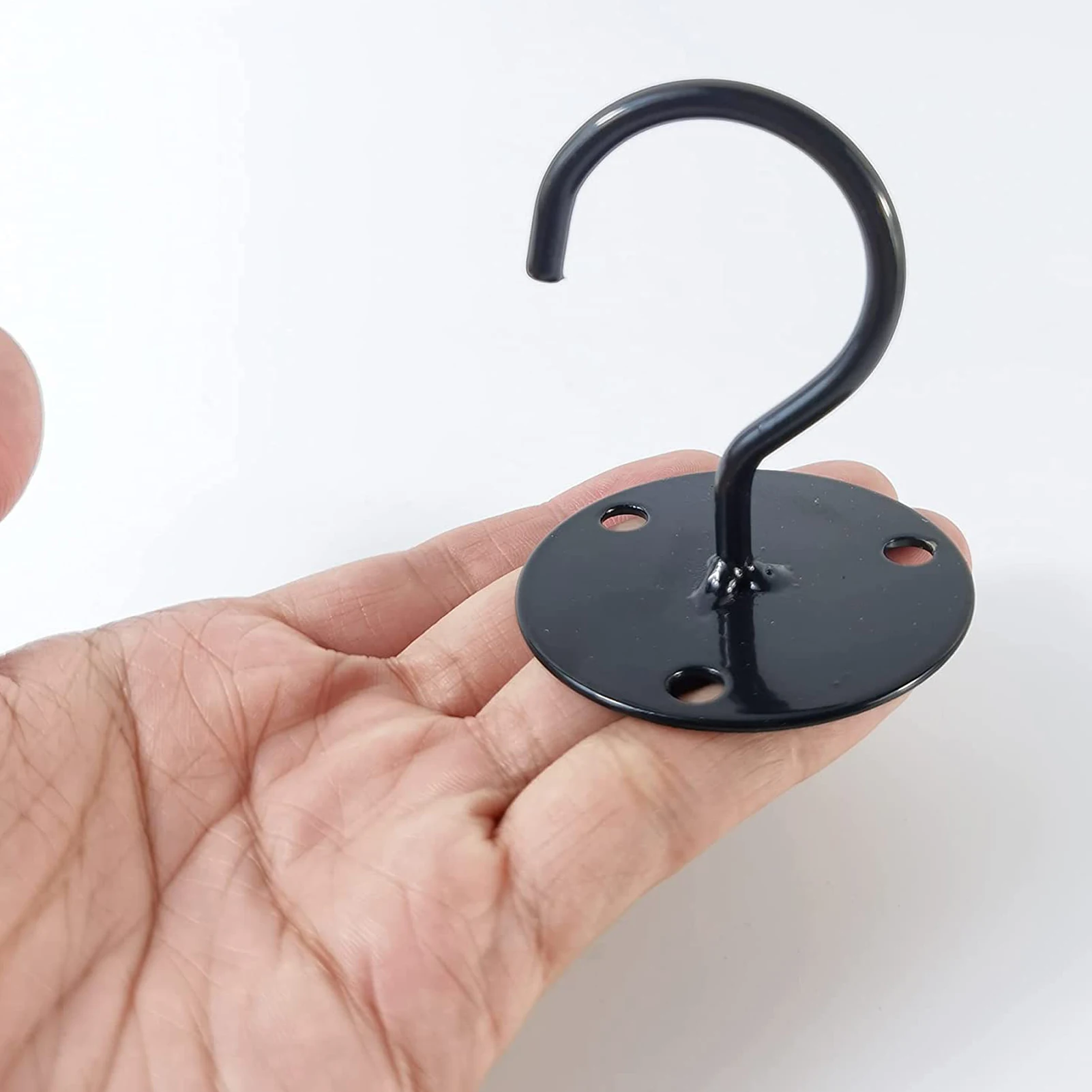 Metal Sturdy Wall Mount Ceiling Hooks Plant Ceiling Hanger Plant Bracket for Hanging Bird Feeders Wind Chimes Lanterns