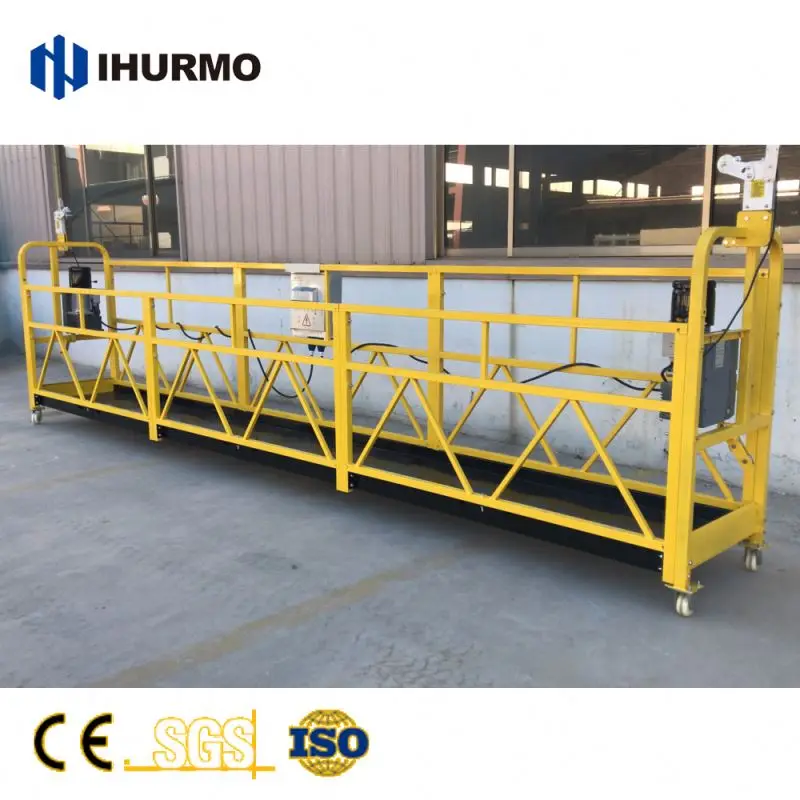Safety Rope suspended platform hanging cradles ZLP800 ZLP630 for construction
