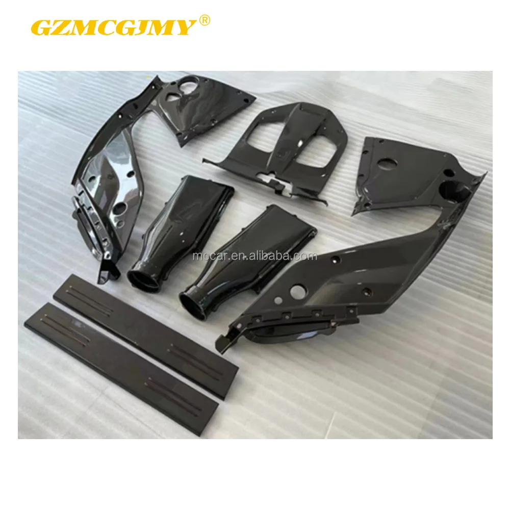 High quality air duct suitable for Ferrari 812 carbon fiber engine hood intake manifold sill trim