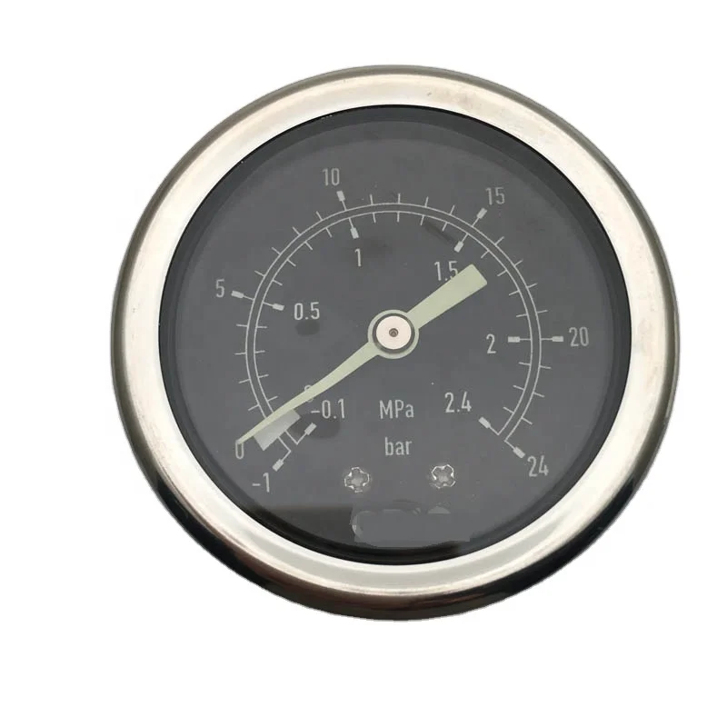 SKA- 108 Y50 2  -0.1-2.5MPa Oil Filed Luminous Pressure Gauge