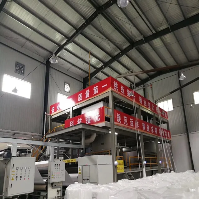 Advanced Technology High Speed Model HG-1600S/SS/SMS Non woven Fabric Production Machine