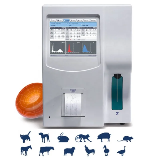 Clinical Testing Veterinary Hematology Blood Analyzer Price Fully Auto Hematology Analyzer with Low Price