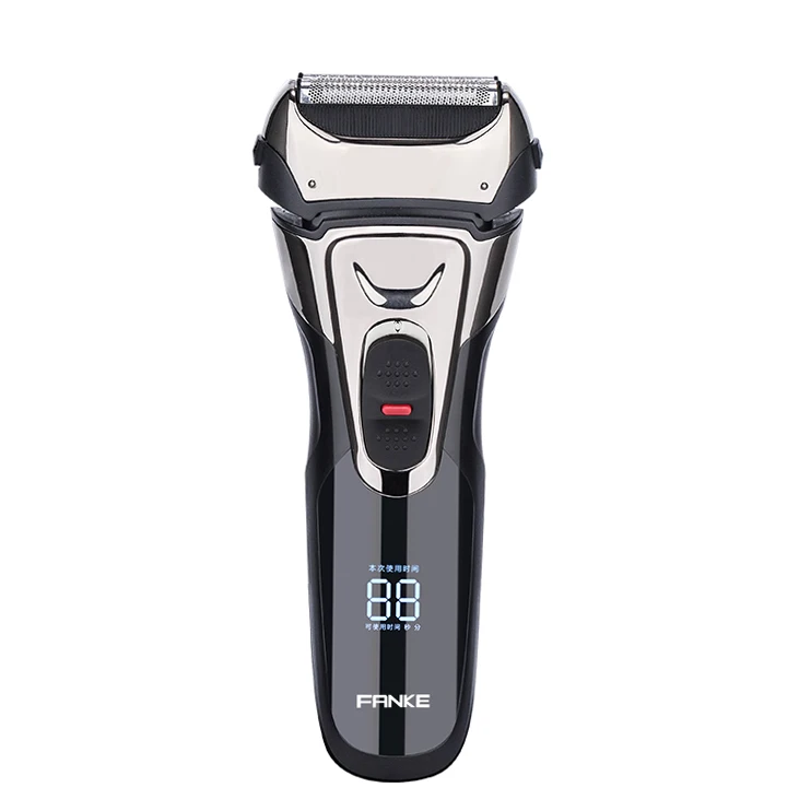 FANKE High Quality Travel Pop-Up Trimmer Electric Men Multipurpose Shaver With LCD Display