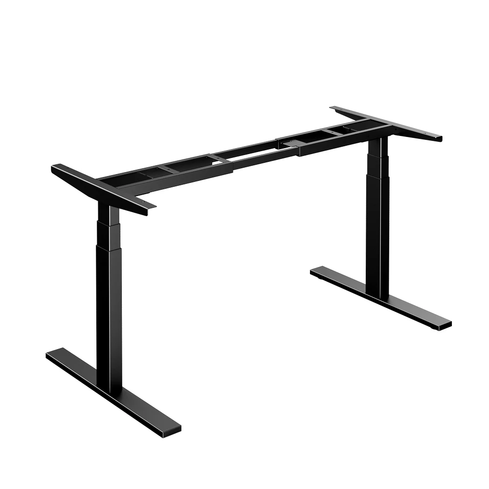 JIECANG Ergonomic Computer Table Metal Steel Frame Height Adjustable Home Office Lifting Desk