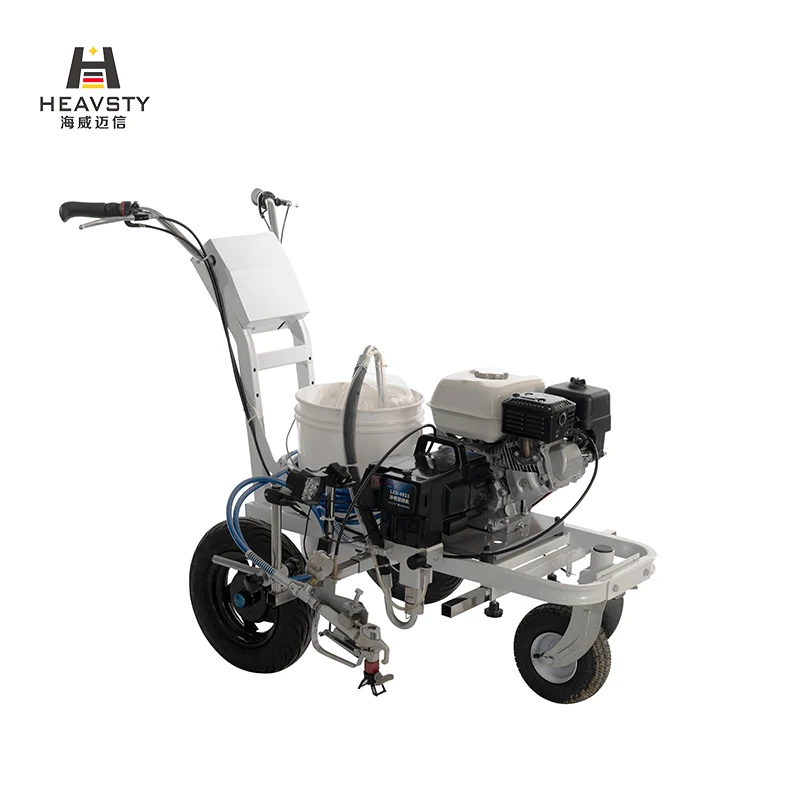 Cold plastic laser road marking machine for parking lot city road highway marking