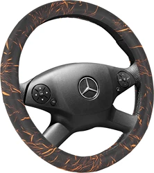 Wholesale Multicolor Non-Slip Sweat Absorbing Leather Four Seasons GM Super Touch Handle Car Steering Wheel Cover