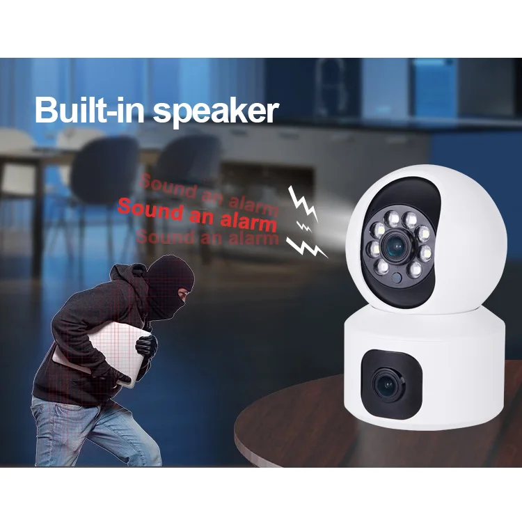 Best selling Enhanced infrared night vision 2MP WiFi Home Remote Mobile Phone 360 degree Wireless Security IP Camera