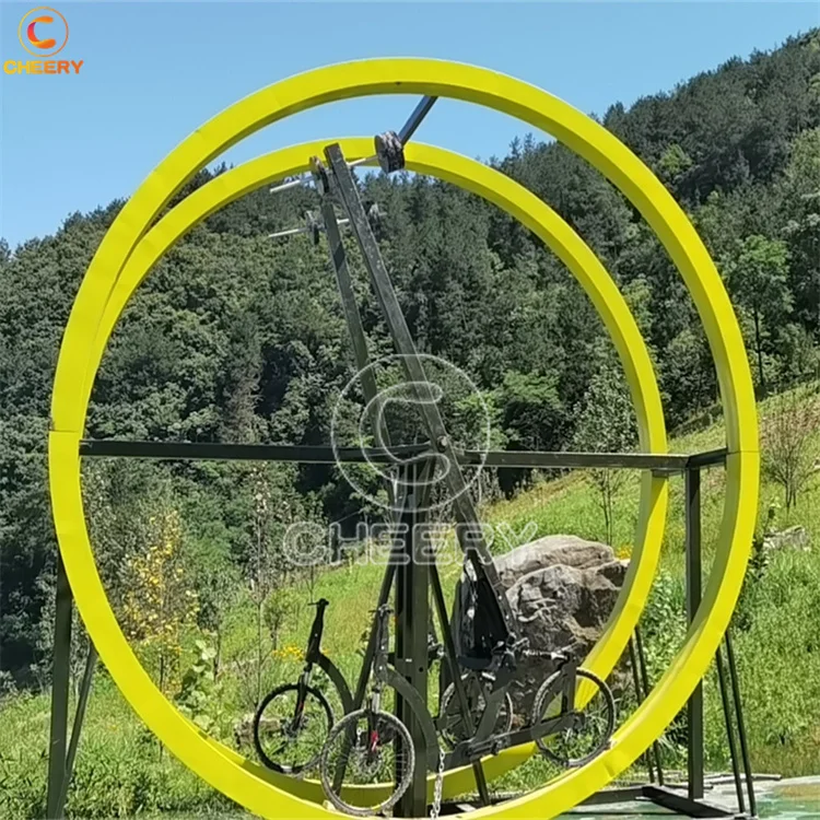 Carnival equipment rides 360 degree flying bike backyard amusement park rides for sale
