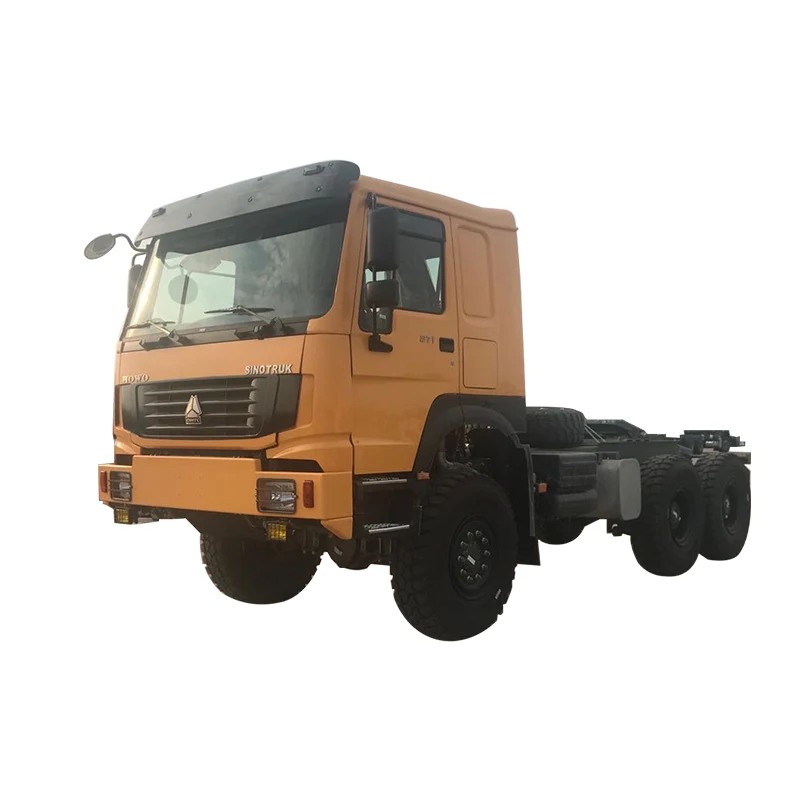 6x6 diesel used sinotruck howo tractor truck head for sale