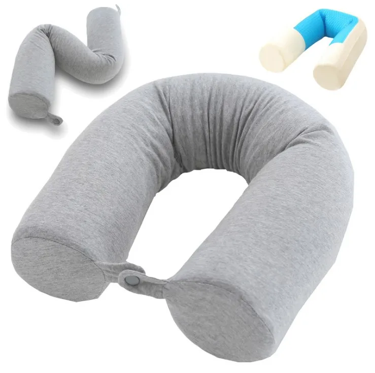 custom neck travel orthopedic Memory foam u-shaped wholesale pillow for neck pain relief sleeping