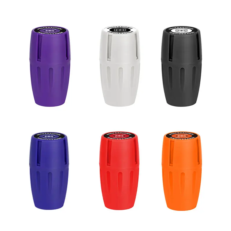 factory outlet  Plastic Combination  Smoking Accessories Weed Tobacco Herb Grinder with Storage Jar