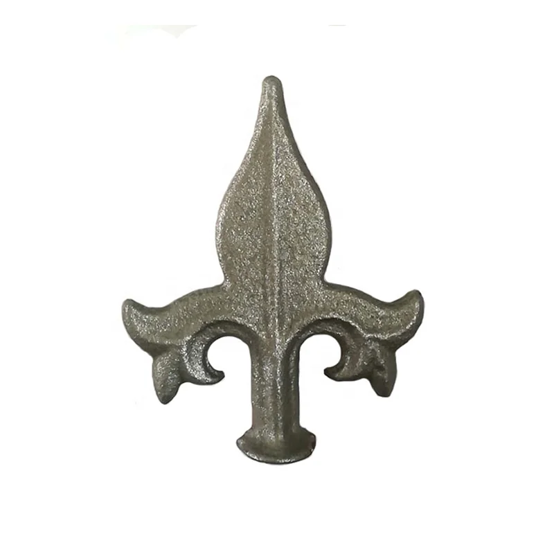 Wrought iron gate and fence top ornaments spear points with good quality