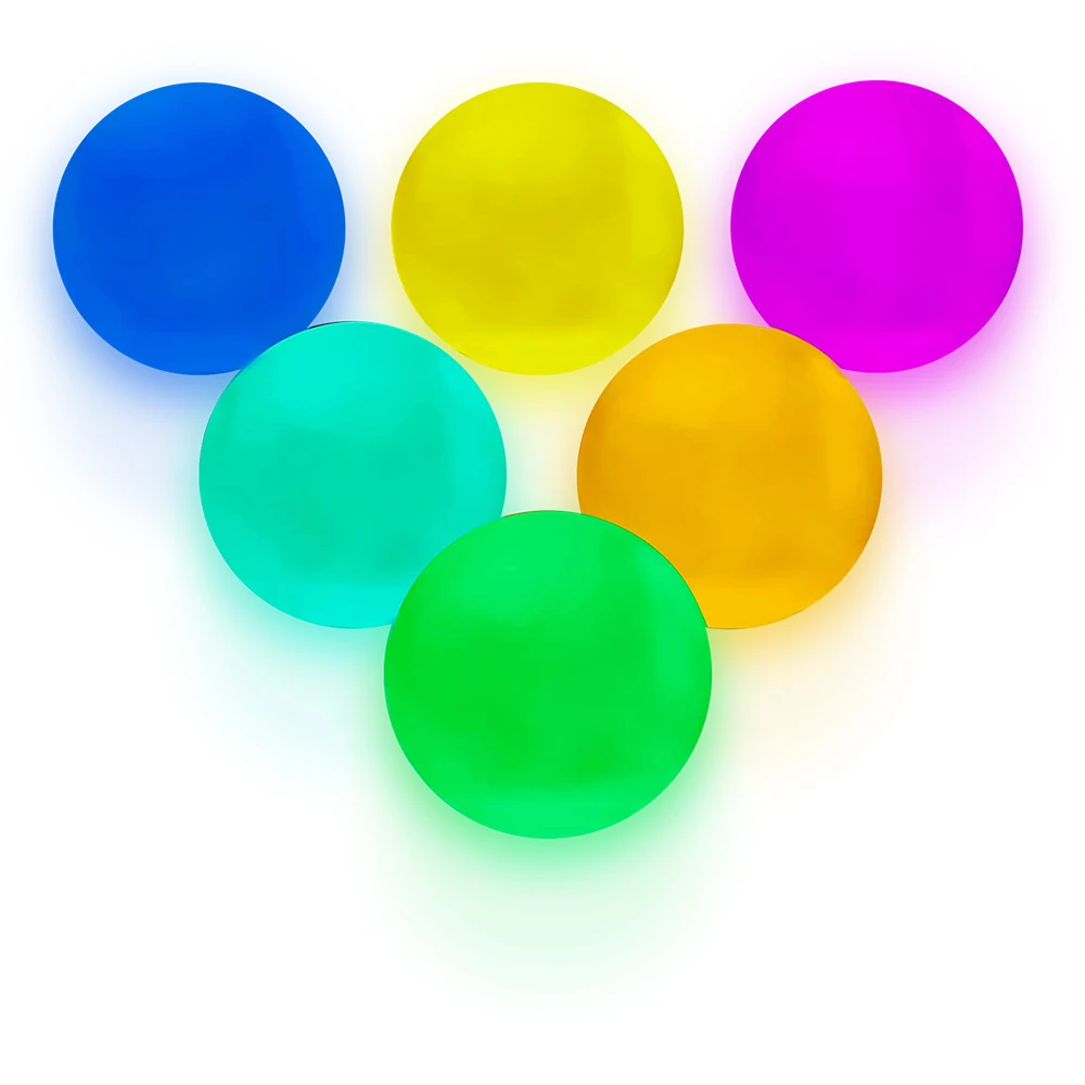 Waterproof LED Floating Ball for Outdoor Party Inflatable Decoration Illuminate Beach Lighting up LED Poi Ball