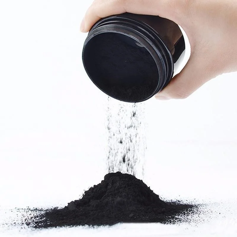 Coconut Shell Powder Bamboo Charcoal Tooth Whitening Powder Black Tooth Cleaning Powder Removing Smoke Stains Activated Box