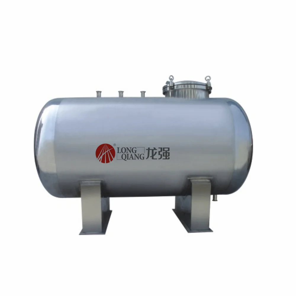 Sanitary Single Layer Stainless Steel Storage Tank Edible Palm Crude Vegetable Oil