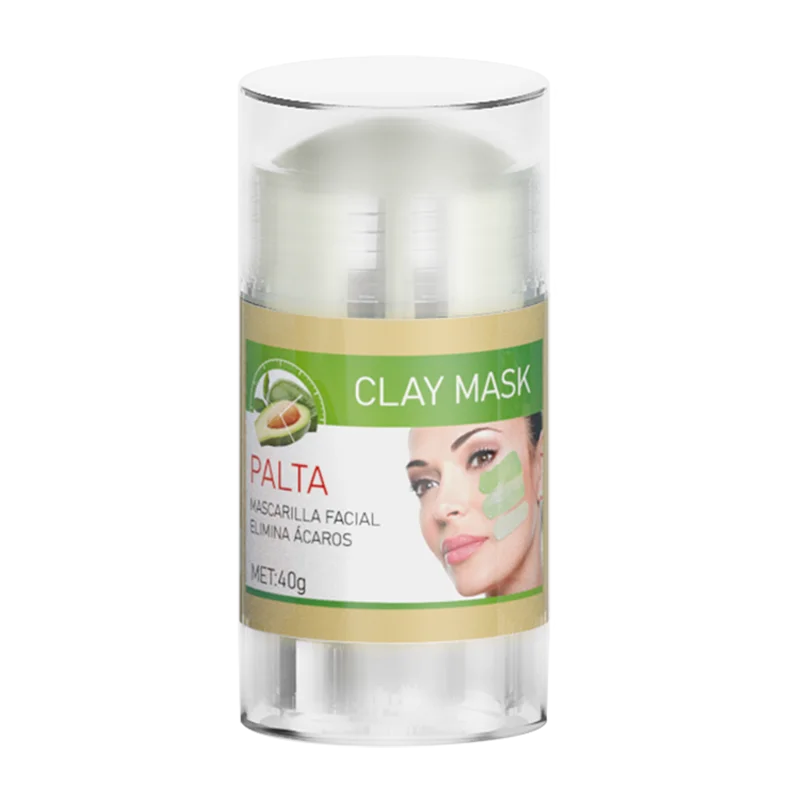Clay Mask Stick Deep Cleanising Organic Mud Eggplant Purifying Whitening Green Tea Face Clay Mask Stick