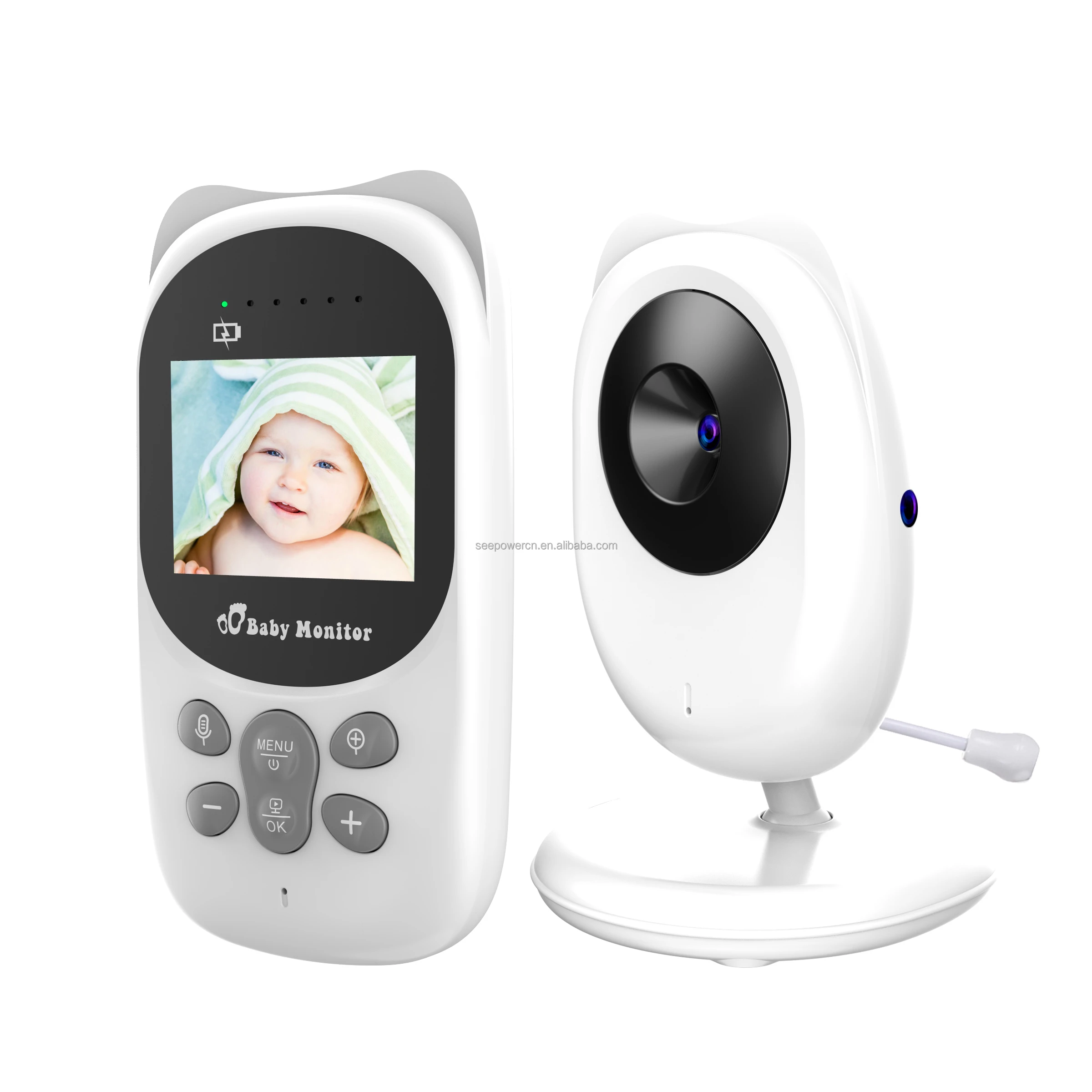 2022 factory new hot baby monitor wireless digital video baby monitor with sound detection
