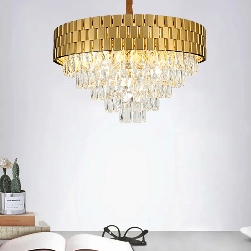 Creative Nordic Design Pendant Lamp Indoor l Bedroom Room Decoration Luxury K9 Chandelier Lighting