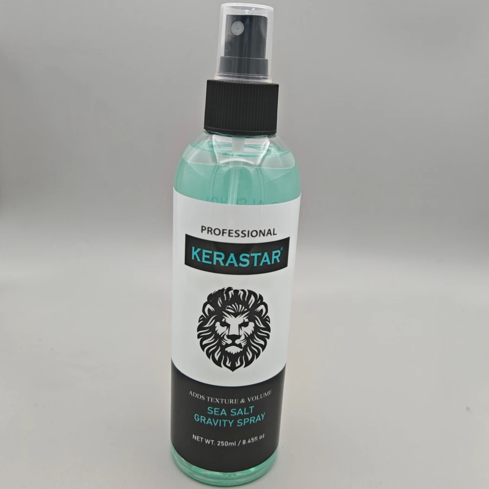 Odm индивидуальный логотип, органический сульфат, без парабена, натуральная матовая отделка, Мужская оригинальная Укладка волос, спрей с морской солью