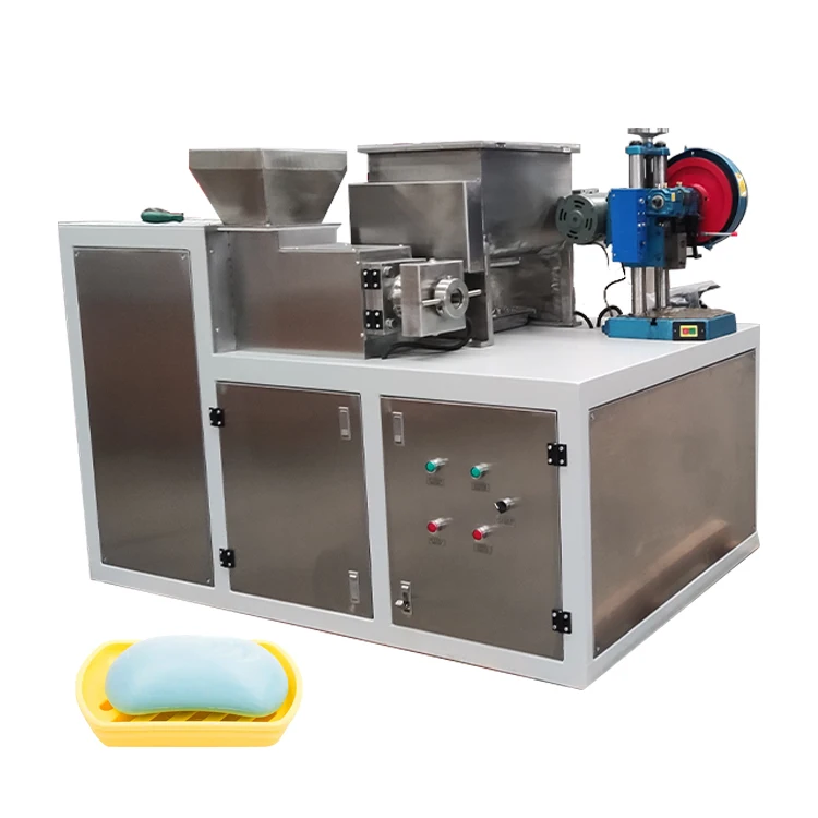 cheap price 100kg/h small scale bar soap making machine full sets