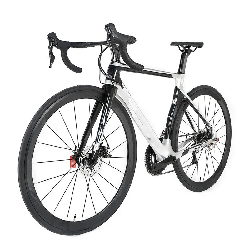 Fashionable 700C Carbon Frame Mountain City bikes 7 Single speed spoke wheel Color Style Road Bike Bicycle