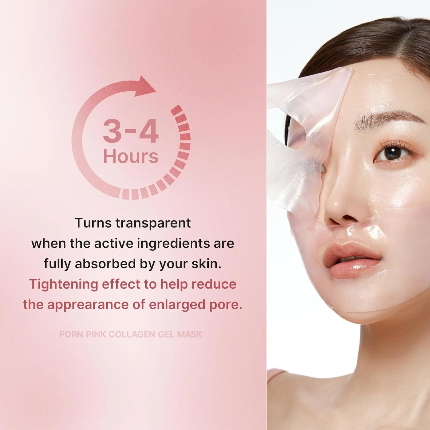 OEM Private Label Organic Cruelty Free Bio Collagen Mask Anti Wrinkle Day and Night Skin Care Hydrogel Pink Bio Mask