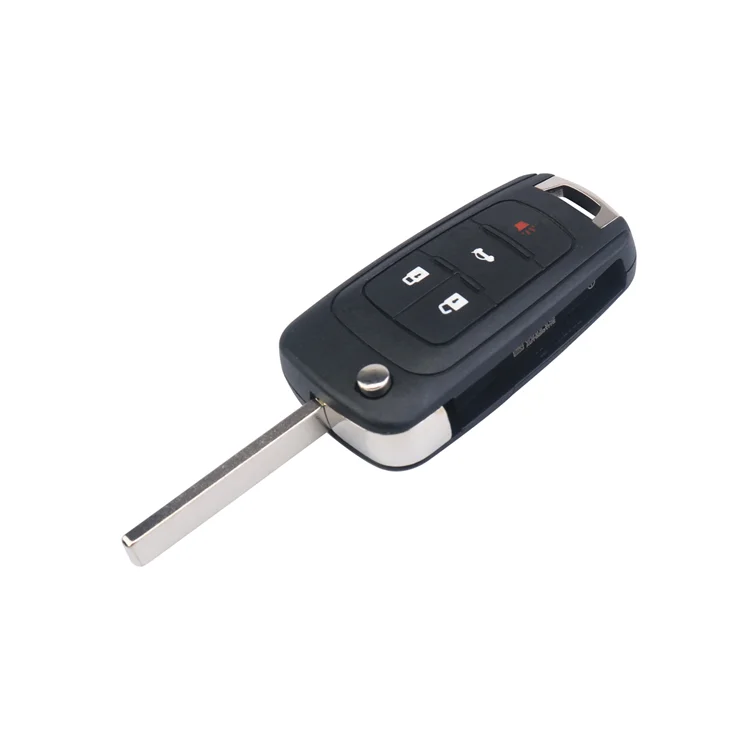 2010~2019 2 3 4 5 Button ASK 315MHz Folding Remote Key PCF7941E 46 CHIP HU100 With Recess 315 MHz For Buick remote key