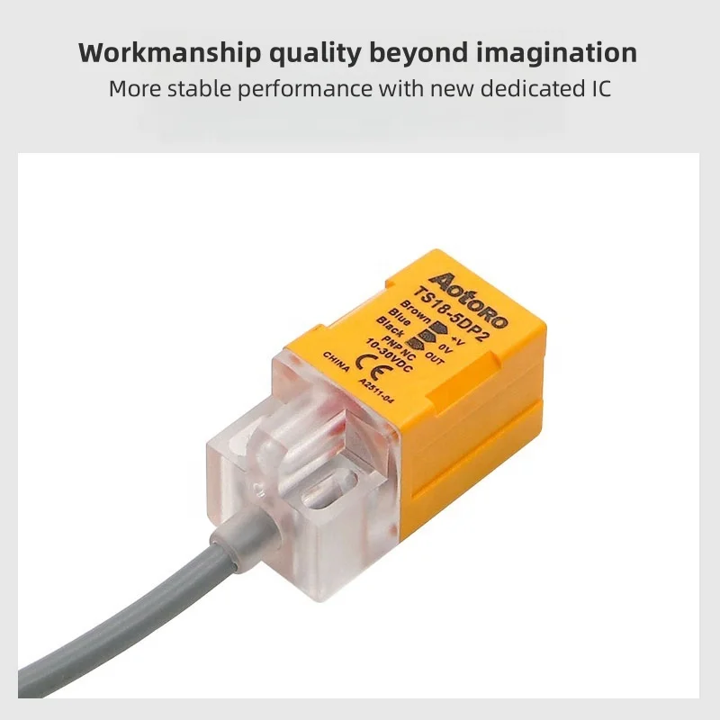 TS18-5DP pnp NPN inductive distance proximity switch sensor CE certificate