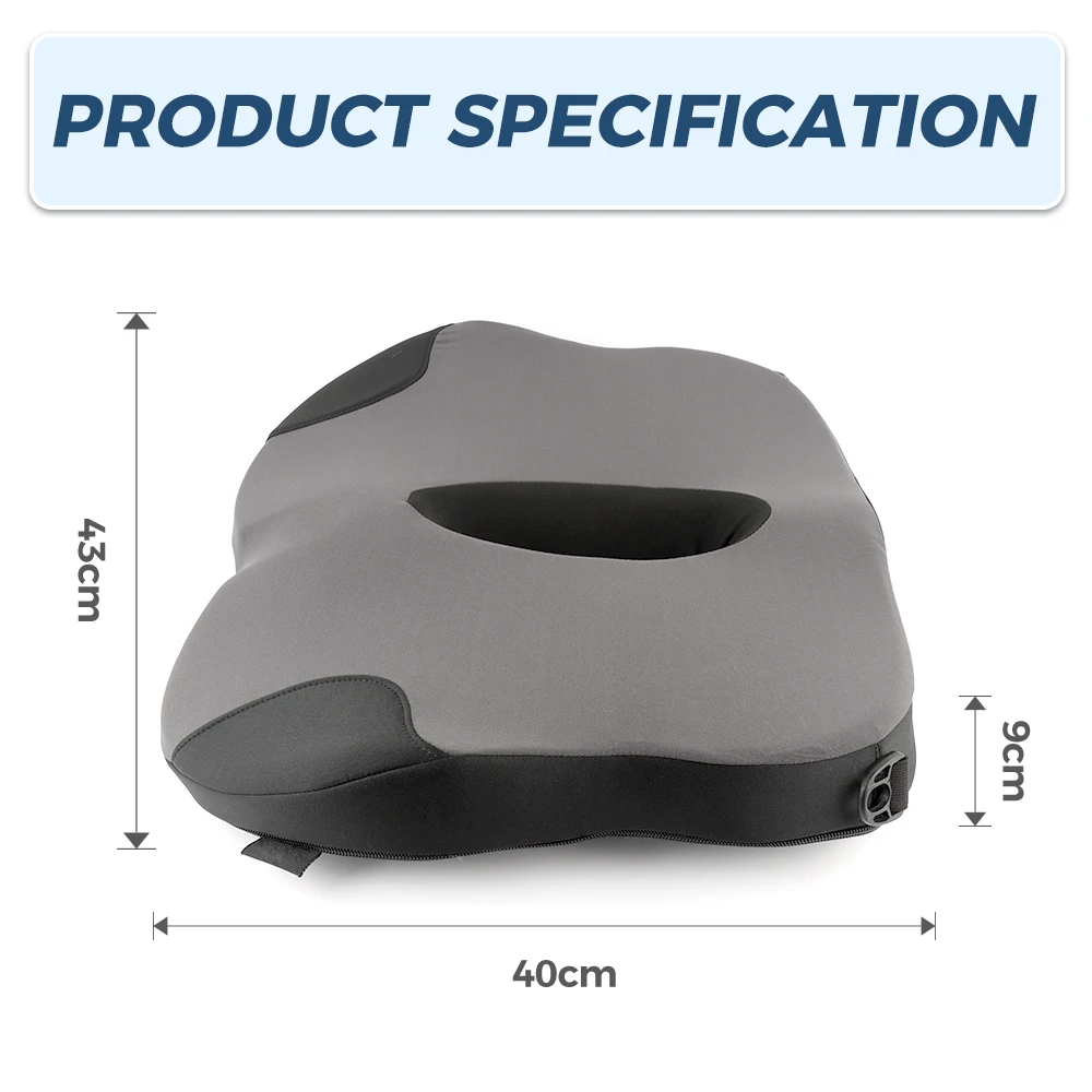 High quality cushion memory foam wholesale product comfort memory foam cushion seat car headrest for office