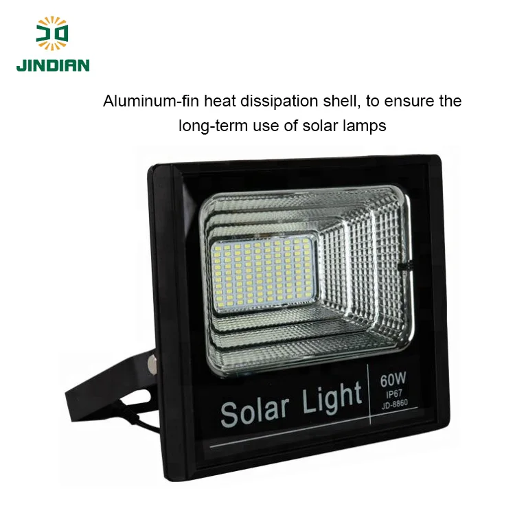 Jindian High efficiency flood light outdoor solar power floodlight