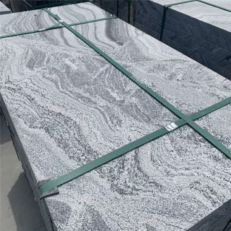 Китайский красивый белый серый гранит Juparana гранитная плита причудливый узор китайский натуральный строительный материал