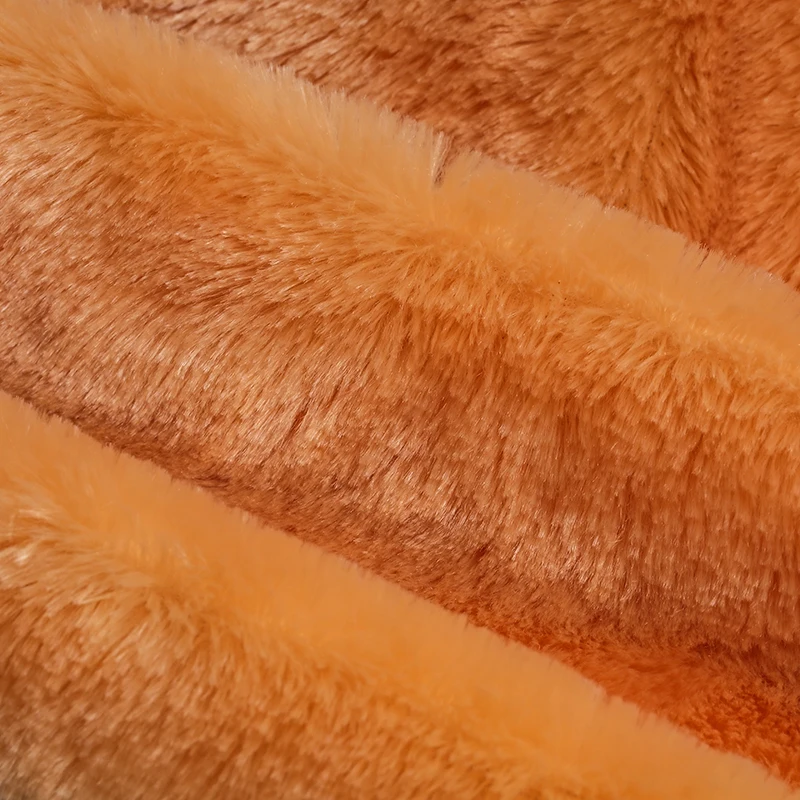 ETong Factory 15MM PV Plush South Korean Cashmere Fabric Luxury Faux Fur 100% Polyester Hometextile Fabric