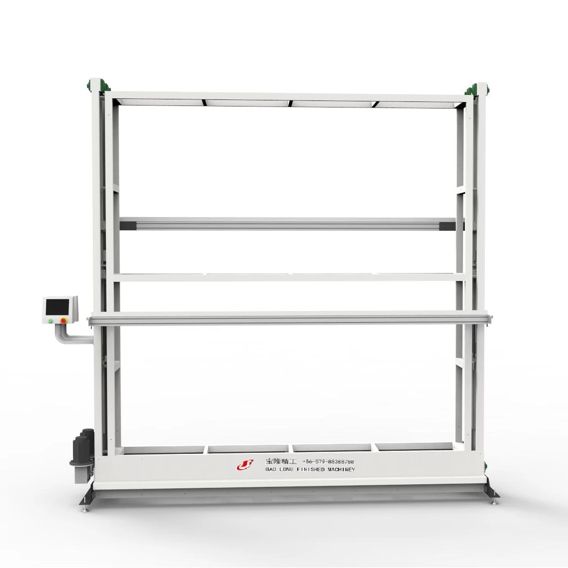 Automatic double workbenches inspection machine with led lights