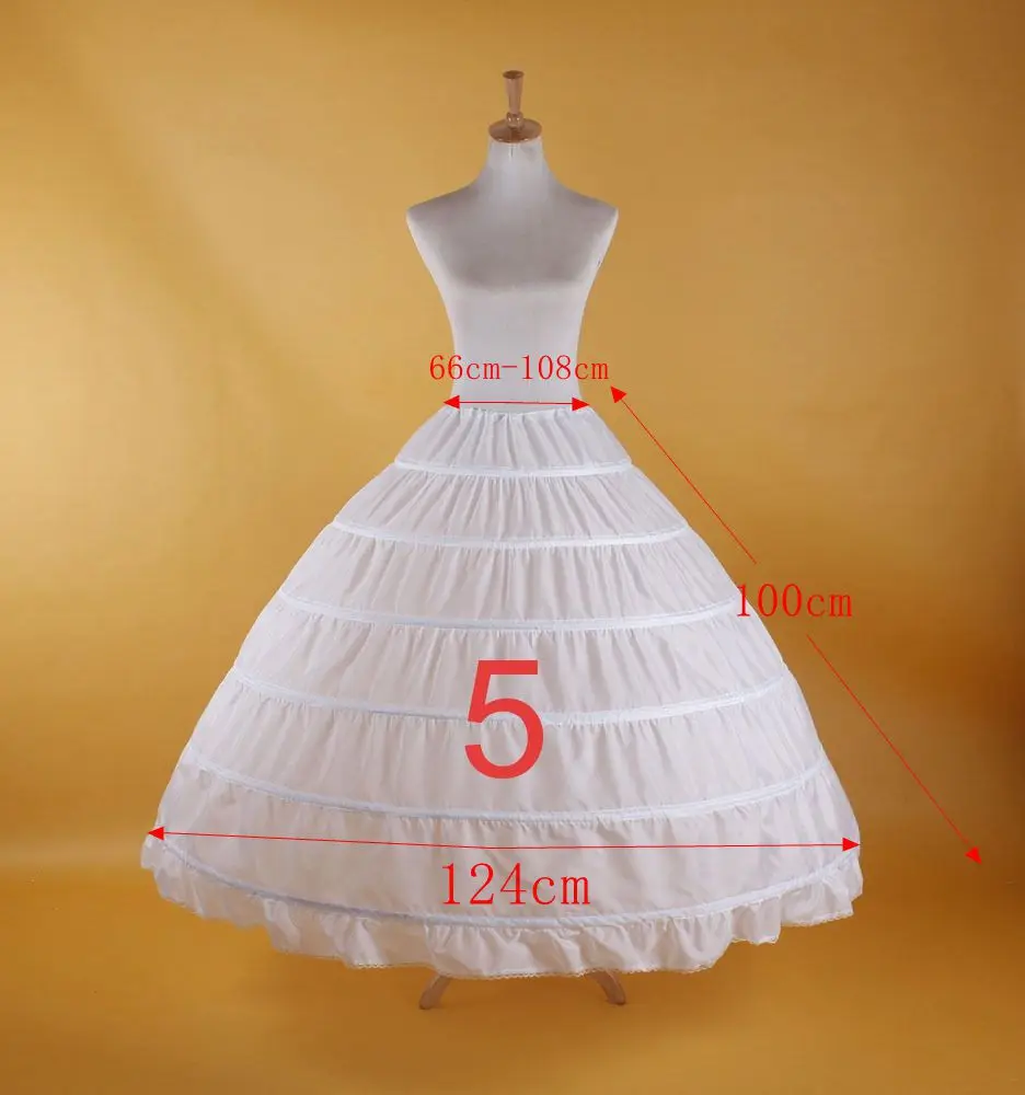White Petticoat Vintage  Party Dress Wedding Gown Petticoat Underskirt