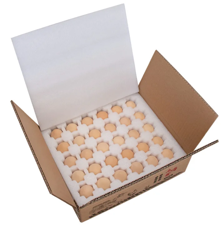 high quality epe foam for sale cut shape quail egg tray for sale packing box noodles Insert foam pouches Packaging protection