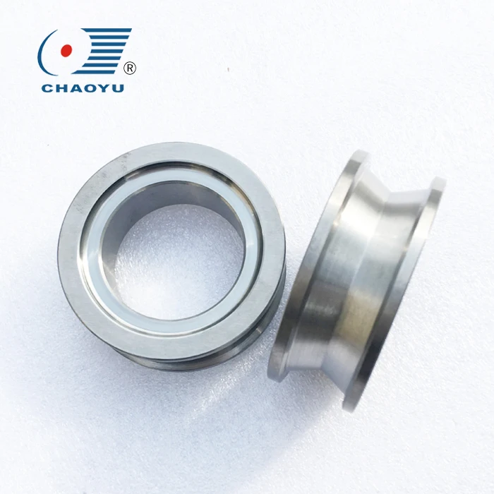 Original Material Polished YG20 Tungsten Carbide Tripe Indent Rollers For Ribbed Wires