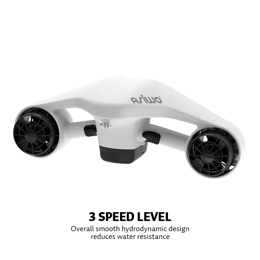 
Dual Motor Sea Scooter OLED Display Waterproof for Diving Swimming Snorkeling Adventures and Chasing Fish 