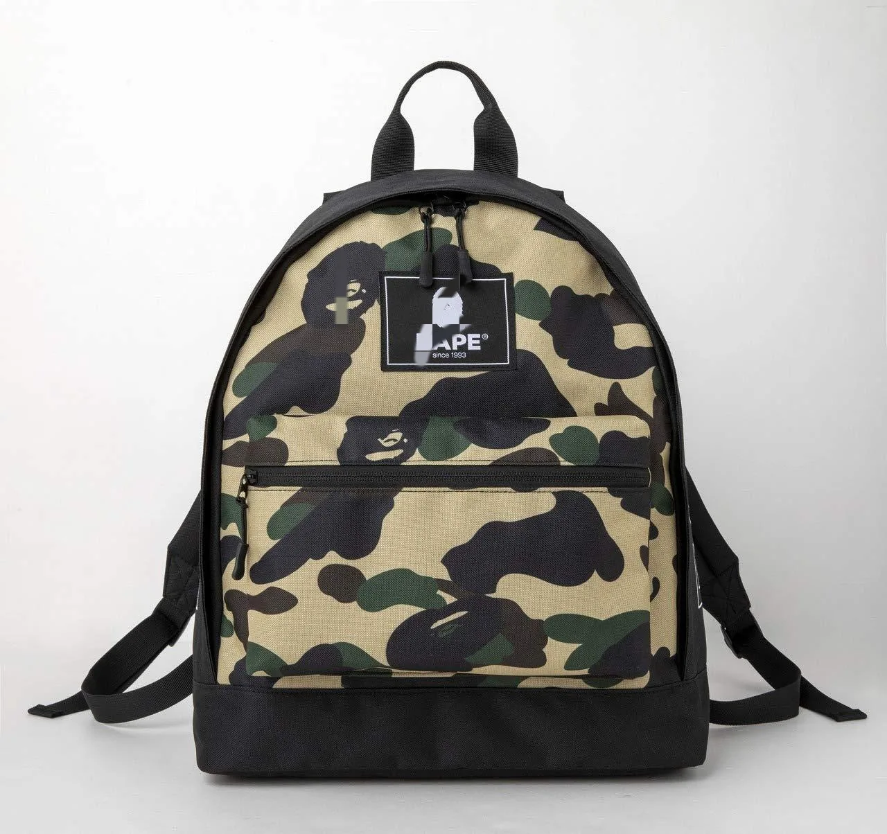 King Mcgreen Star New Large-Capacity Camouflage Unisex Bape Ape Backpack