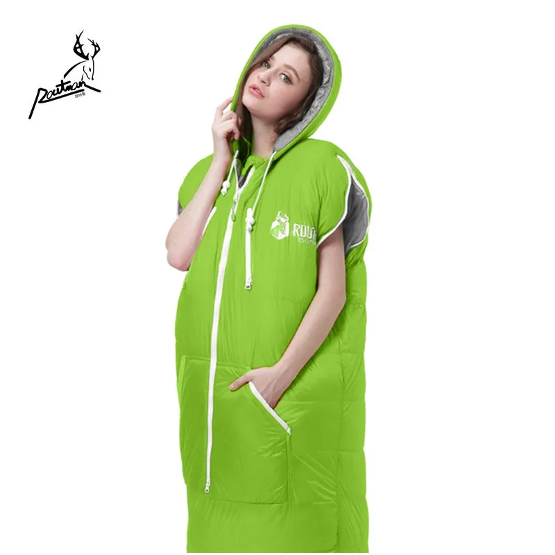 
RS-403 ROUTMAN Hot Selling Wearable Human Shaped Sleeping Bag for Outdoor Camping 